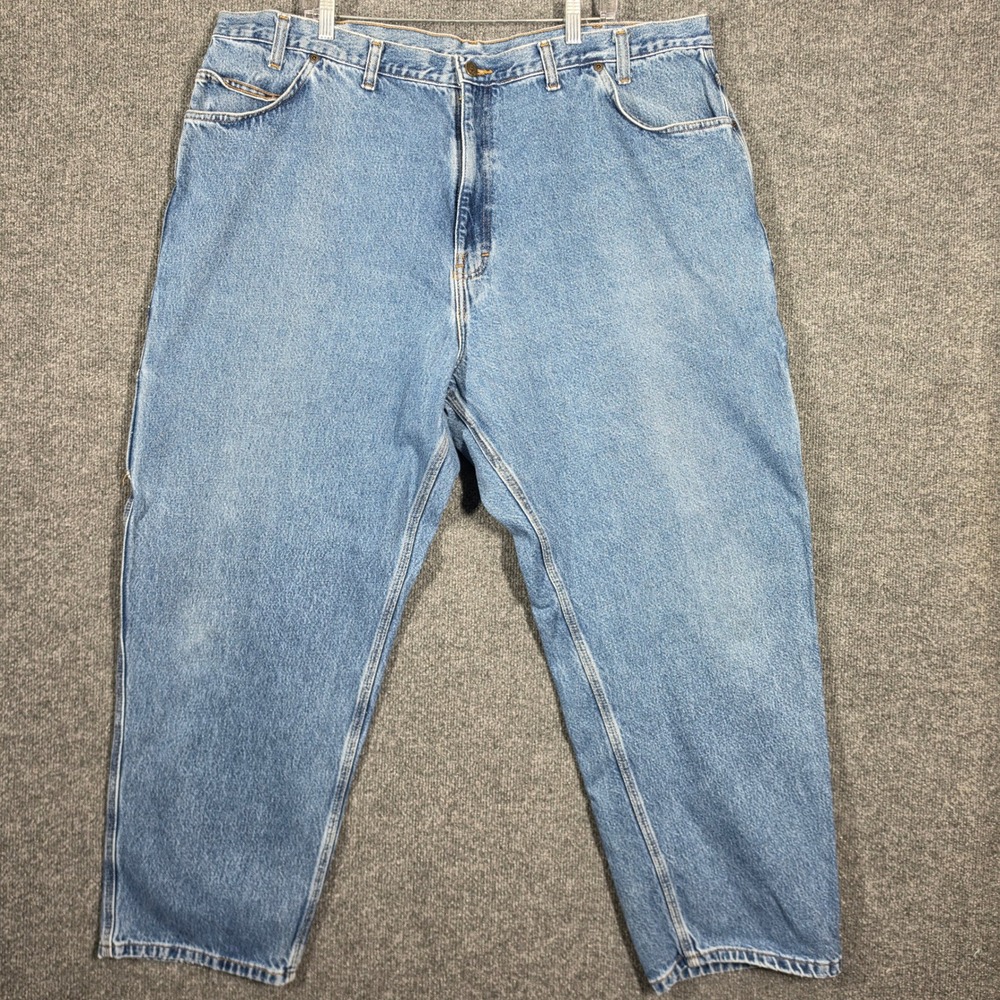 Ben‎ Davis Jeans Mens 48x28 Relaxed Carpenter Workwear Baggy Washed Indigo